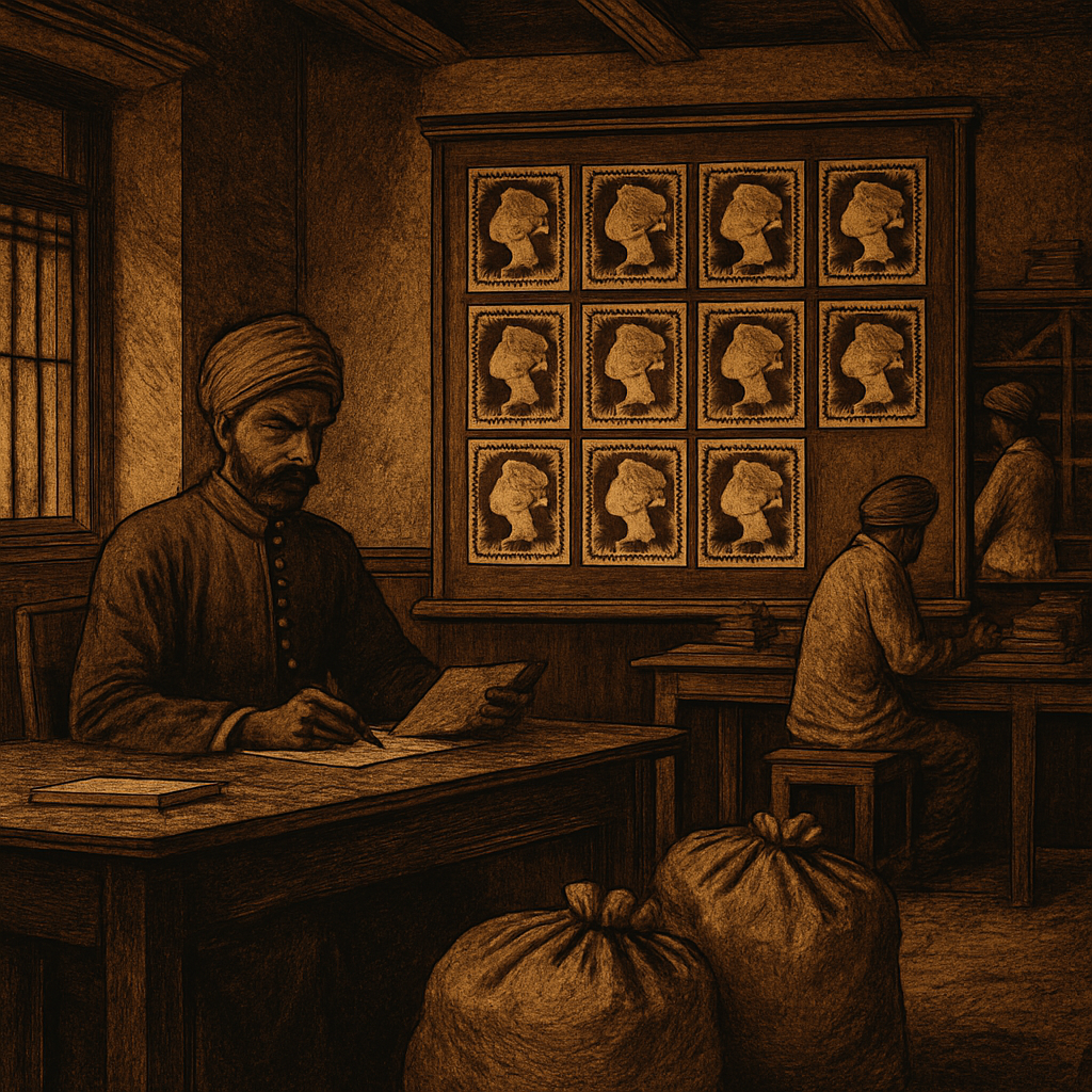 The Role of Stamps in the British Raj: Imperial Imagery and Indian Perspectives