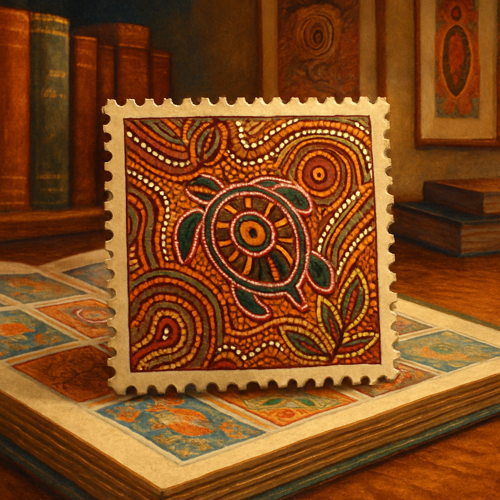Indigenous Art and Identity in Australian Aboriginal Stamps