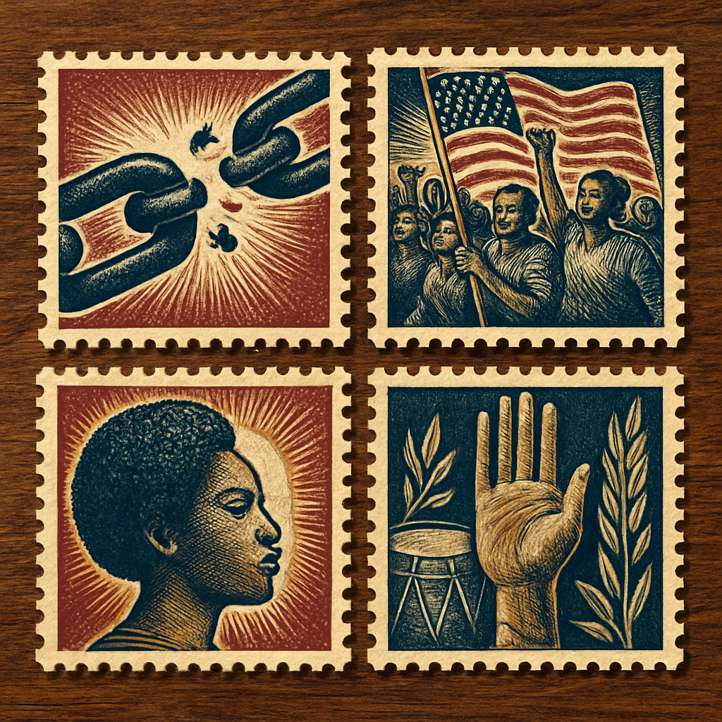 Breaking Chains: Caribbean Emancipation Celebrated on Postage Stamps