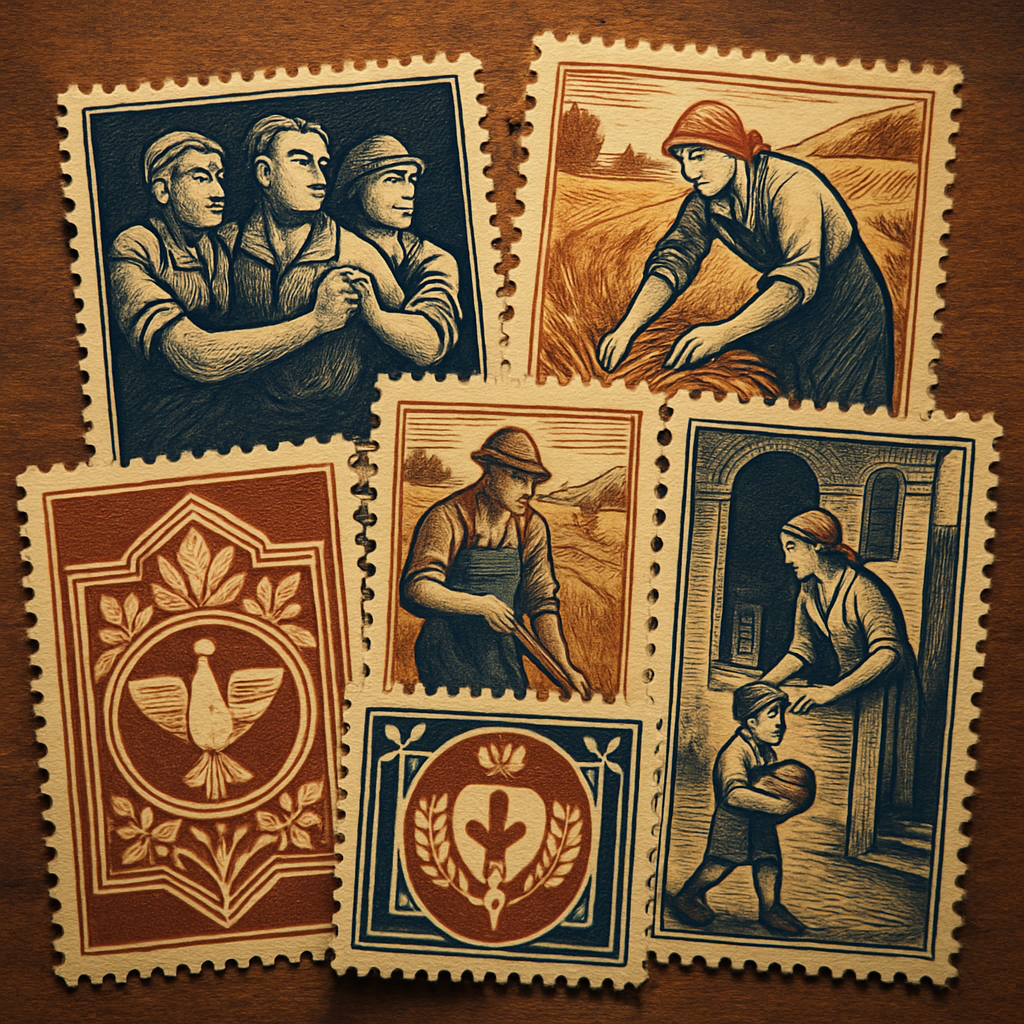 Stamps of the Great Depression: How Economic Hardship Shaped Postal Issues Globally