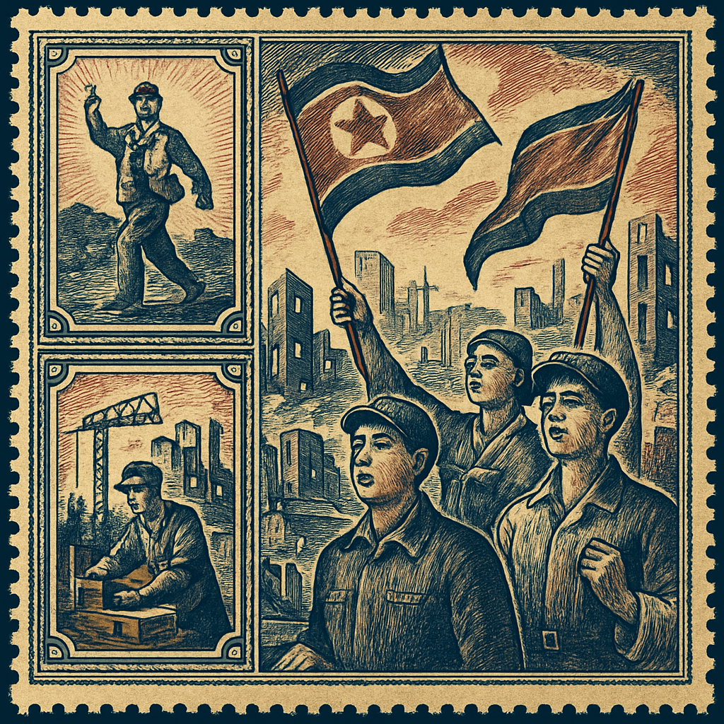Under the Red Sun: North Korea’s Stamps as Windows into State Ideology