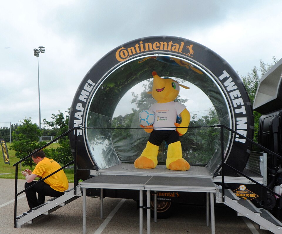 Naranjito, the official mascot of the 1982 Spain World Cup