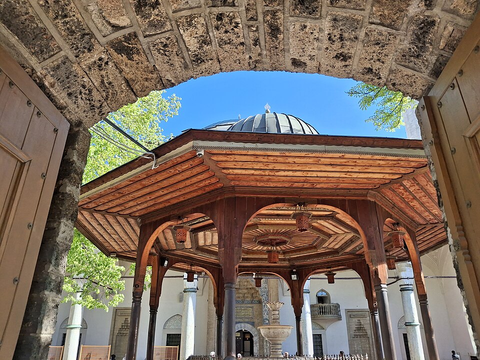 Gazi Husrev-beg Mosque, a masterpiece of Ottoman architecture in Sarajevo