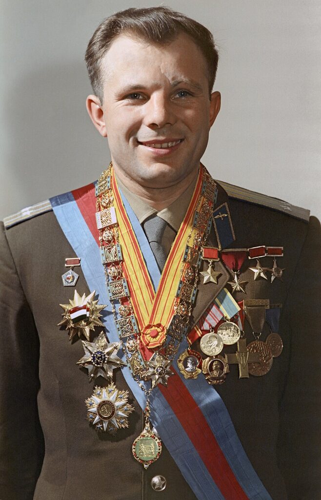 Yuri Gagarin, first human in space