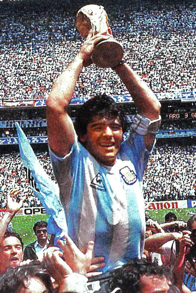 Estadio Azteca, main stadium of the 1986 FIFA World Cup in Mexico