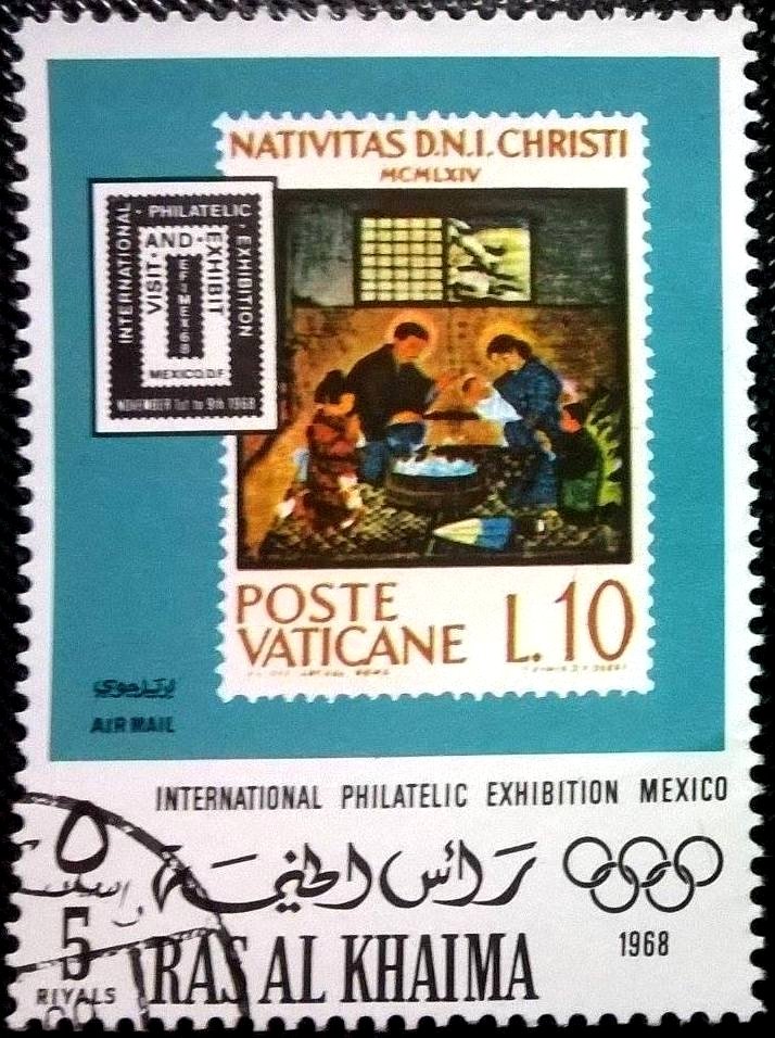 The Vatican’s 1966 World Cup commemorative postage stamp