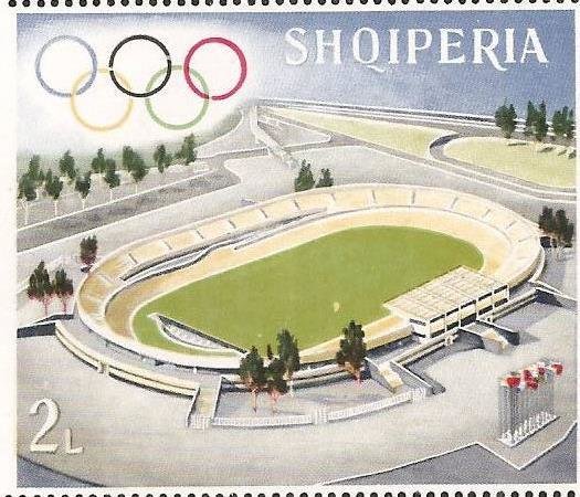 Official 1968 Mexico City Olympic postage stamps