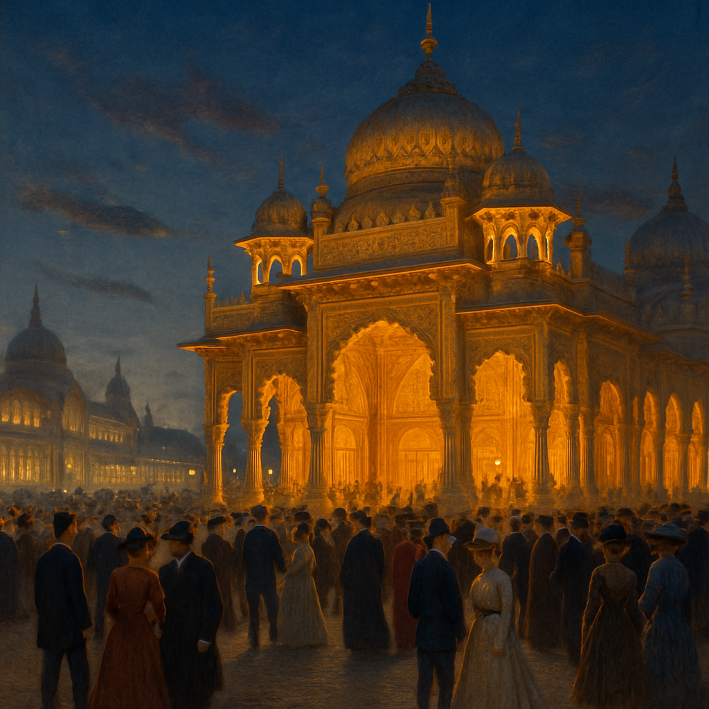 The 1897 Indian Court Postage Stamps: Imperial Display in Paris