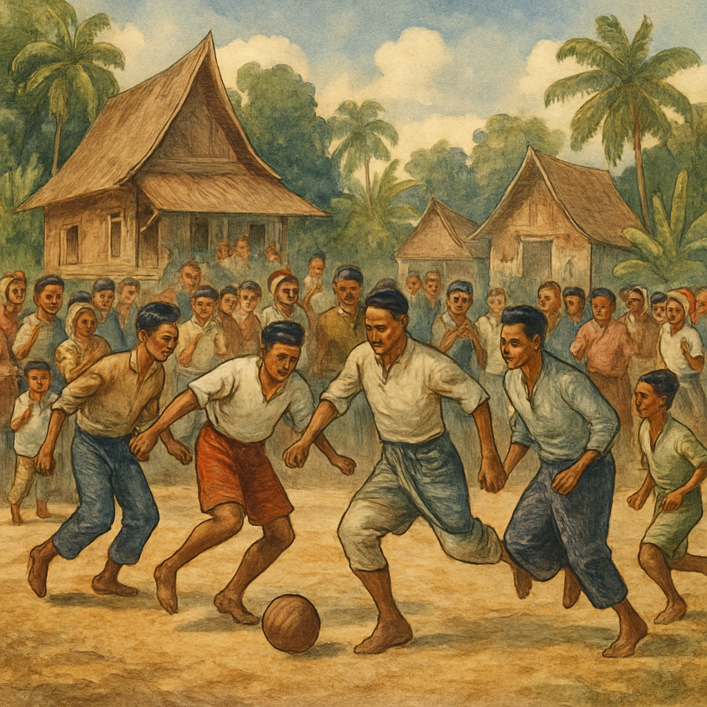 Indonesia’s 1936 Football Stamps and Early Muslim Sporting Iconography