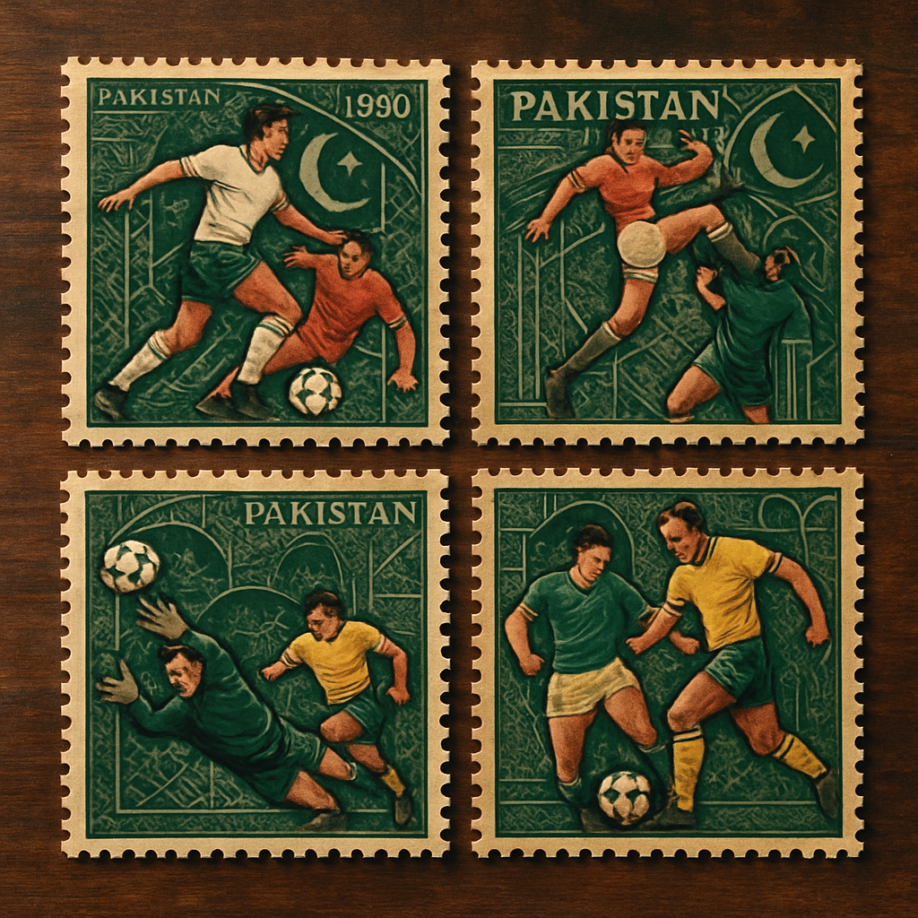 Pakistan’s 1990 Football Stamps: Postcolonial Sporting Aspirations in Muslim South Asia