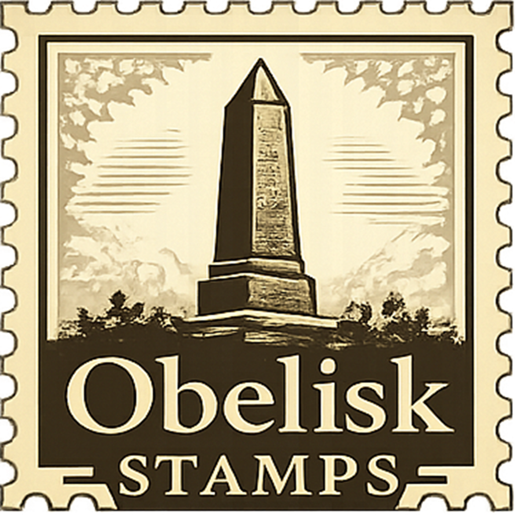 Obelisk Stamps logo