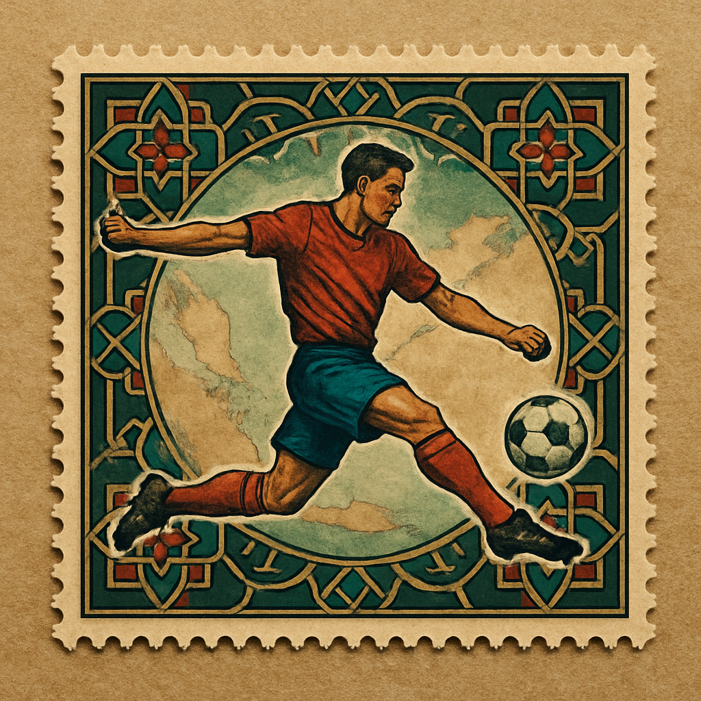 The 1998 Malaysia World Cup Stamp: Football as a Unifying Muslim National Symbol