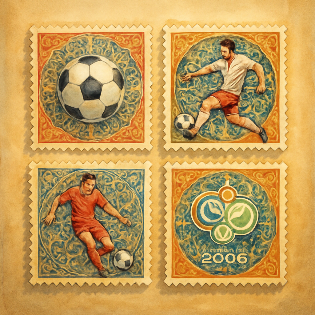 Tunisia’s 2006 World Cup Stamp Series: Post-Arab Spring Football Philately Insights