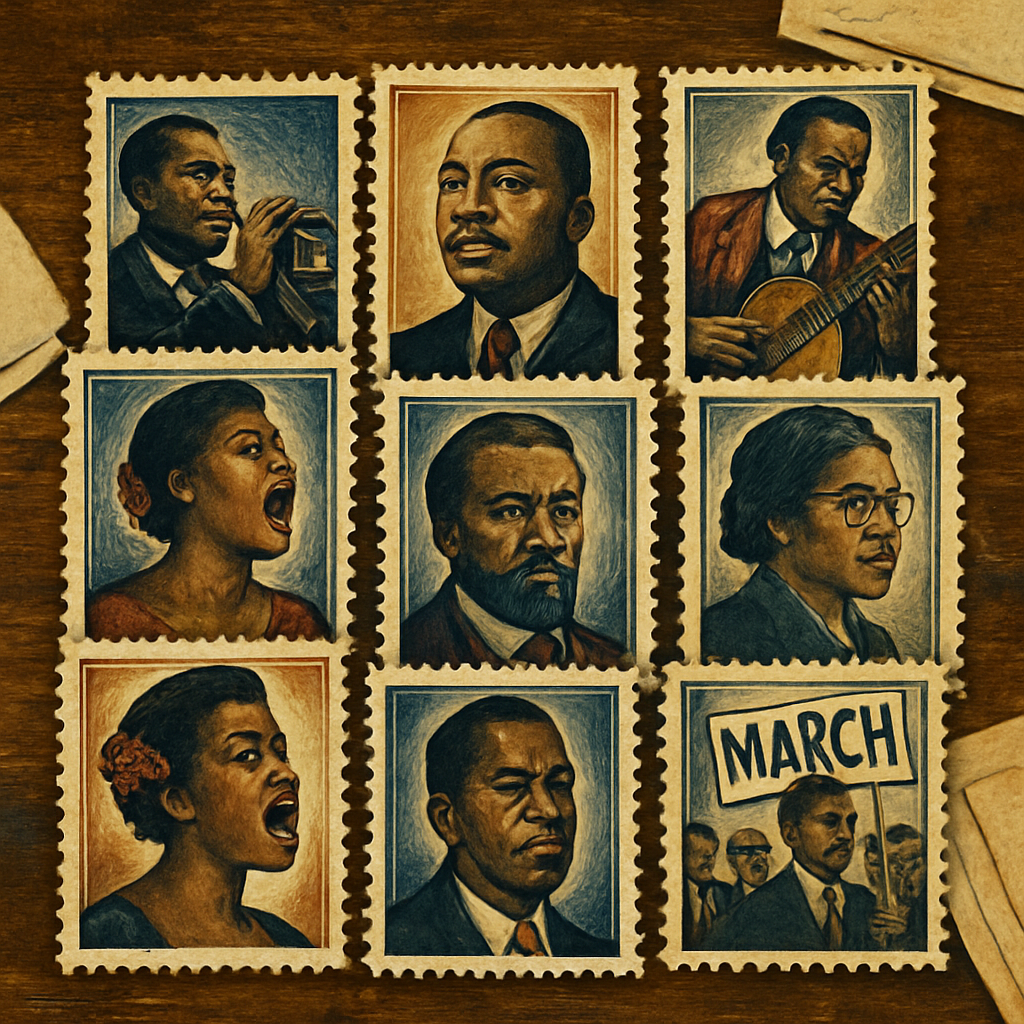 The Postal Stories of the Great Migration: African American Life Through 20th Century Stamps