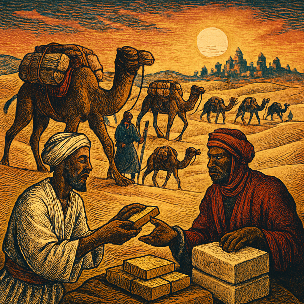 Philatelic Footprints of the Trans-Saharan Trade Routes
